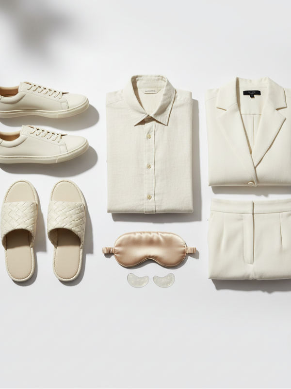 Unisex Ivory Luxe Comfort & Style Combo – 7 Essential Items